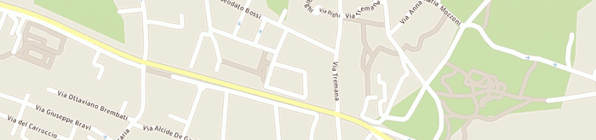 Mappa della impresa hot-cafe' di parati e bertuletti sdf a BERGAMO
