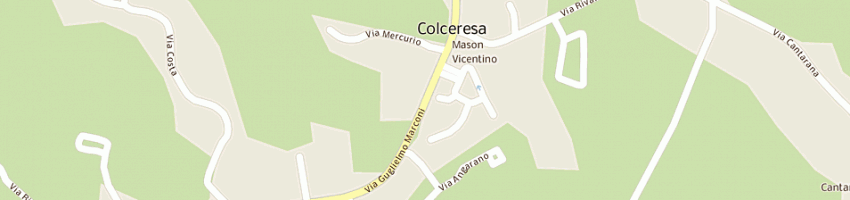 Mappa della impresa comune di maison vicentino a MASON VICENTINO