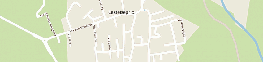 Mappa della impresa bar sport di brunato luigi a CASTELSEPRIO