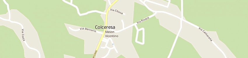 Mappa della impresa cartolibreria centrale di gobbo caterina a MASON VICENTINO