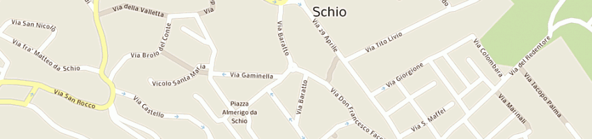 Mappa della impresa uniriscossioni spa a SCHIO