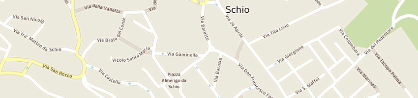 Mappa della impresa schileo e prearo snc di paola schileo e claudio prearo a SCHIO