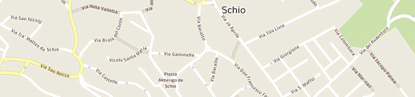 Mappa della impresa sermec srl a SCHIO