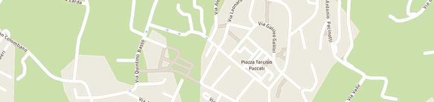 Mappa della impresa santini flavio a BERGAMO