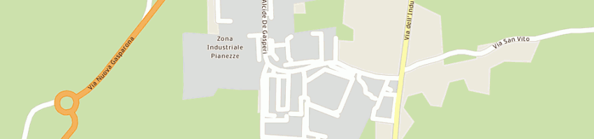 Mappa della impresa vivian (srl) a PIANEZZE