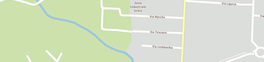 Mappa della impresa ibis snc a SCHIO