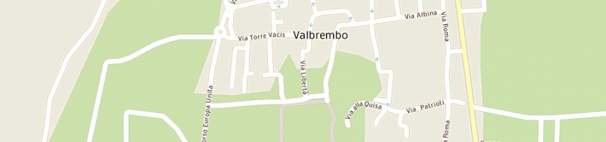 Mappa della impresa magni virginia a VALBREMBO