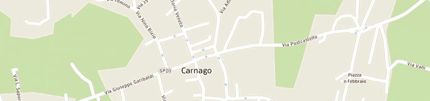Mappa della impresa legnani stampi srl a CARNAGO