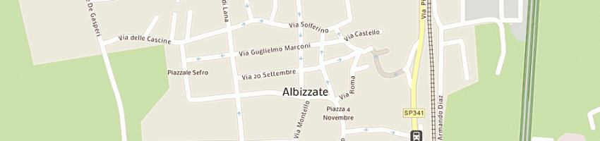 Mappa della impresa autotrasmoter a ALBIZZATE