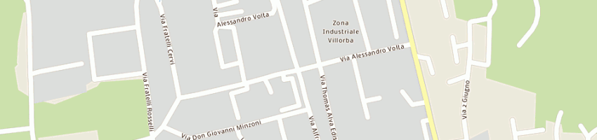 Mappa della impresa ristorante self service di ghedin patrizia e c sas a VILLORBA