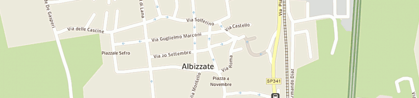 Mappa della impresa gavazzi domenica francesca a ALBIZZATE