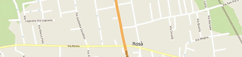 Mappa della impresa pivotto silvio a ROSA 