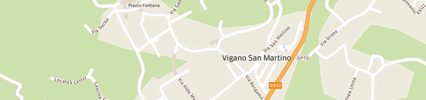 Mappa della impresa municipio di vigano s martino a VIGANO SAN MARTINO