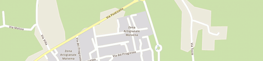 Mappa della impresa sandona' giampaolo a MOLVENA