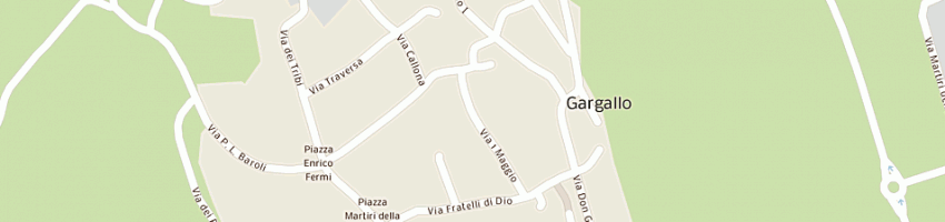 Mappa della impresa gigieffe (spa) a GARGALLO