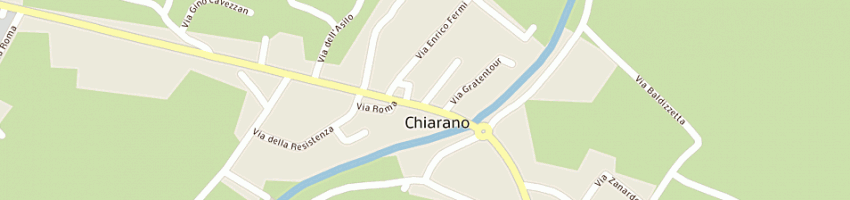 Mappa della impresa dream grafix di poletto gioacchino a CHIARANO