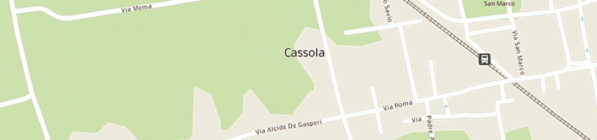 Mappa della impresa citycom srl a CASSOLA