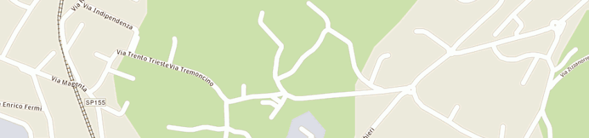 Mappa della impresa perego strade srl a CASSAGO BRIANZA