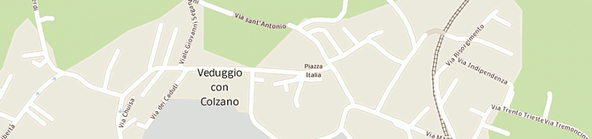 Mappa della impresa municipio a VEDUGGIO CON COLZANO