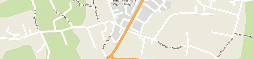 Mappa della impresa magni paolo a OLGIATE MOLGORA