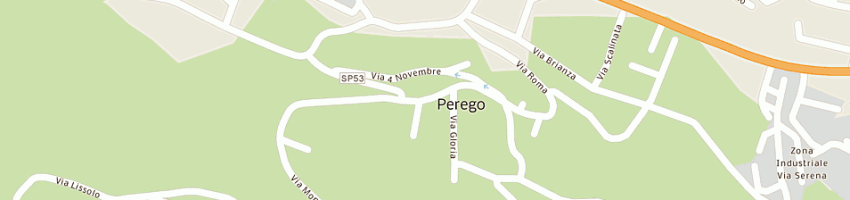 Mappa della impresa sala paola luigia a PEREGO