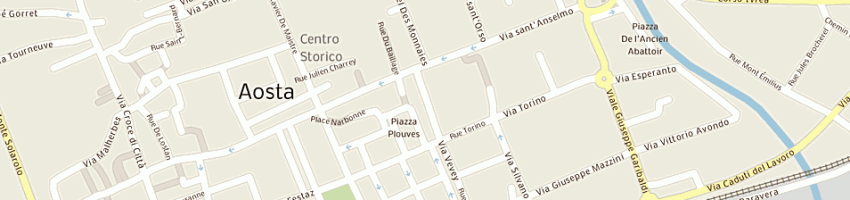 Mappa della impresa casa del lampadario di castrogiovanni a AOSTA