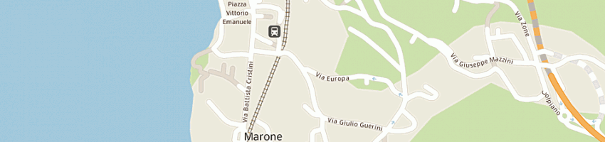 Mappa della impresa ristorante bar camplani a MARONE