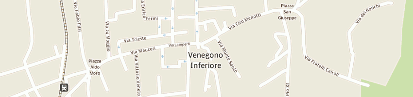 Mappa della impresa antonini ettore a VENEGONO INFERIORE