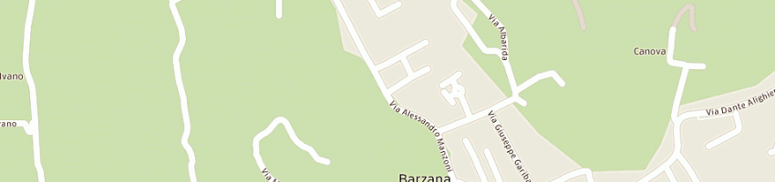 Mappa della impresa sana antonio a BARZANA
