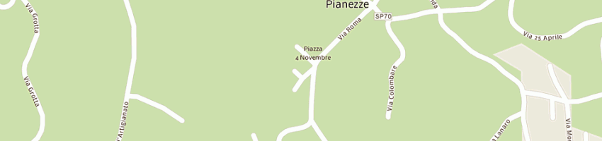 Mappa della impresa zepa spa a PIANEZZE