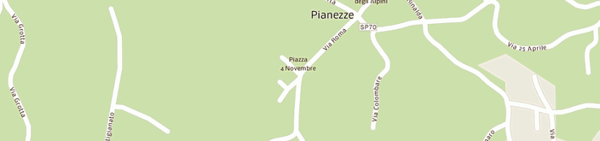 Mappa della impresa meneghin sergio a PIANEZZE