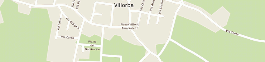 Mappa della impresa borghetto paolo a VILLORBA