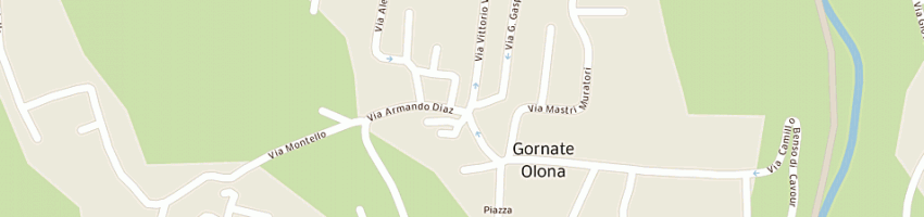 Mappa della impresa gibi di bertoldo giancarlo a GORNATE OLONA