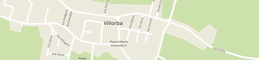Mappa della impresa spazio retail srl a VILLORBA