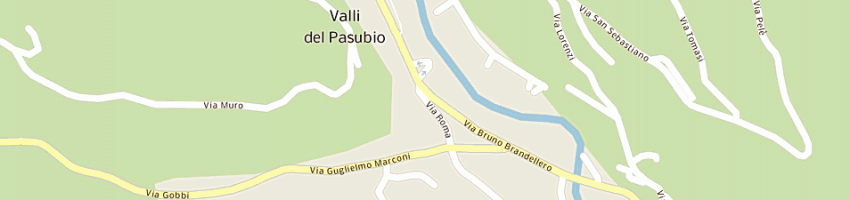 Mappa della impresa pro loco valli del pasubio a VALLI DEL PASUBIO