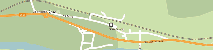 Mappa della impresa zoso giorgio italo a QUART