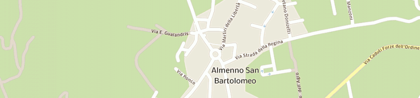 Mappa della impresa cooperativa roccolo a ALMENNO SAN BARTOLOMEO