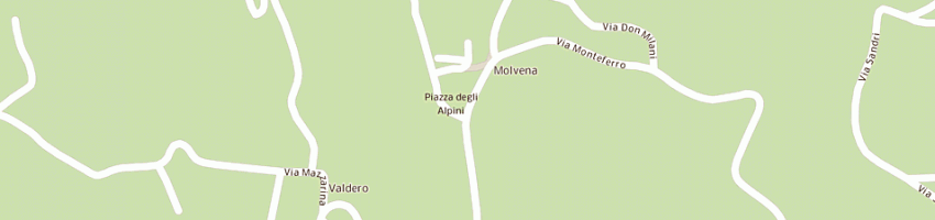 Mappa della impresa al pozzetto ss di moresco rosina e caneva florindo a MOLVENA