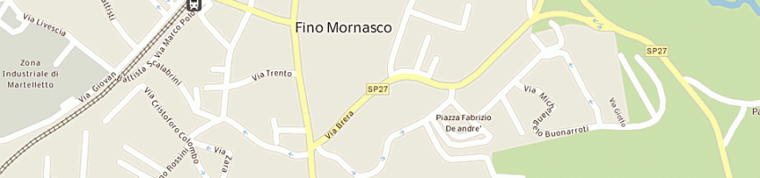 Mappa della impresa associazione pensionati e anziani a FINO MORNASCO
