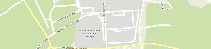Mappa della impresa grosscart (srl) a BASSANO DEL GRAPPA