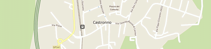 Mappa della impresa cervini cugini a CASTRONNO