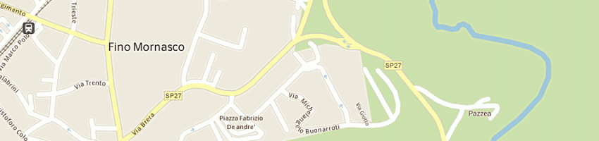 Mappa della impresa eos a FINO MORNASCO