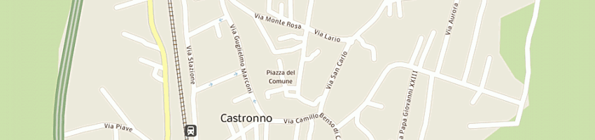 Mappa della impresa tisano pasquale a CASTRONNO