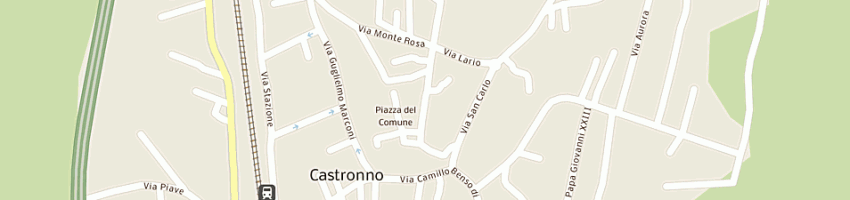 Mappa della impresa parrocchia dei santi nazaro e celso in castronno a CASTRONNO