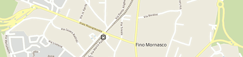 Mappa della impresa l'angolo dell'acconciatura a FINO MORNASCO
