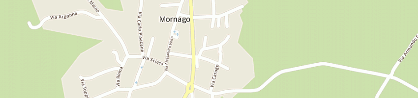 Mappa della impresa martinelli filippo a MORNAGO