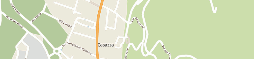 Mappa della impresa zanon graziella a CASAZZA