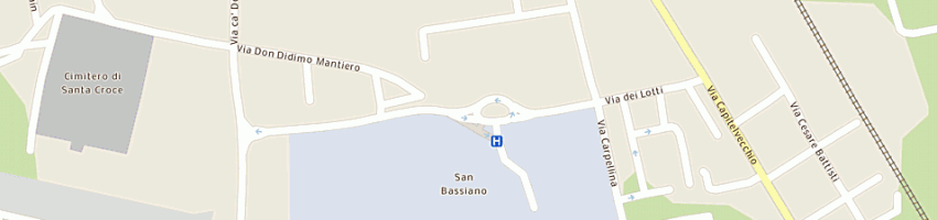 Mappa della impresa la spigolatrice a BASSANO DEL GRAPPA