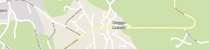 Mappa della impresa municipio a OLEGGIO CASTELLO