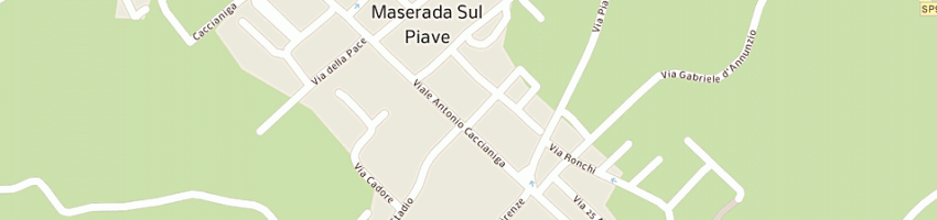 Mappa della impresa pitture e vernici di premier g e c snc a MASERADA SUL PIAVE